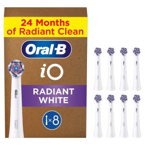 Oral-b Aufsteckbürsten » iO Strahlendes Weiss«, fortschrittliche Plaque-Entfernung, Poliereinsätze zur Zahnaufhellung 