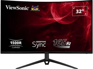  VIEWSONIC VX3218-PC-MHDJ 31,5 Zoll Full-HD Gaming Monitor (1 ms Reaktionszeit, 165 Hz) 