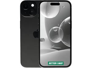  REVIVED iPhone 15 5G Refurbished 256 GB Schwarz Dual SIM 