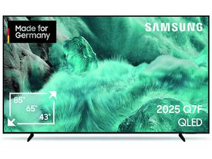  SAMSUNG GQ65Q7F QLED TV Vision AI Smart (65 Zoll / 163 cm, UHD 4K, SMART TV, Tizen) 