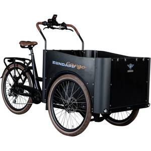 ZÜndapp Zündapp Cargo C2426 E Bike 26/24 Zoll Elektro Bike Pedelec Lastenfahrrad Lastenrad Elektrofahrrad Cargo Bike Fahrrad... schwarz, 53 cm 