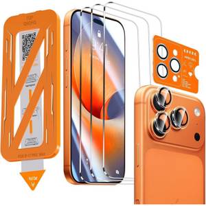 LuxusKollektion Schutz-Set Panzerglas 3 Stück iPhone 17 Transparent iPhone 17 Pro Max 6.9 Zoll 