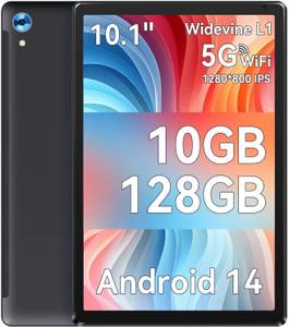 BUFO Tablet 10.1 Zoll 10GB RAM 128GB ROM 1TB TF Octa-Core 1280x800 IPS HD Tablet (10