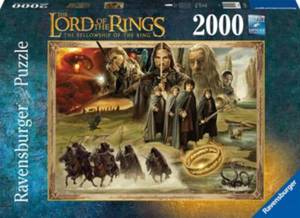 Ravensburger Puzzle 16927 - LOTR: The Fellowship of the Ring - 2000 Teile Herr der Ringe Puzzle 