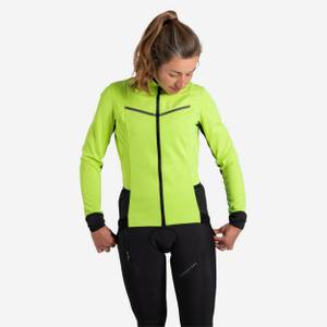 Van rysel Fahrrad Winterjacke Rennrad RR 900 Damen neongelb 