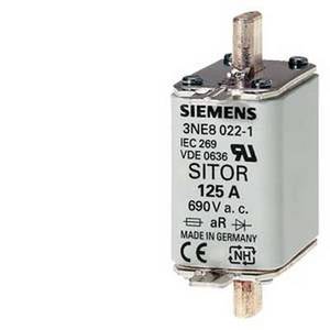 Siemens 3NE10222 Sicherungseinsatz Sicherungsgröße = 0 125 A 690 V 3 St. 