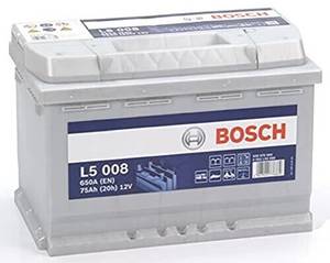 Bosch 12V 75Ah (0 092 L50 080) Versorgungsbatterie