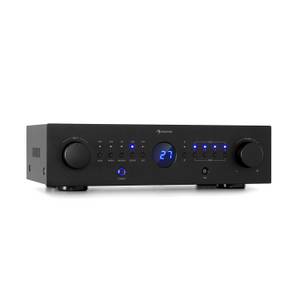 Auna AMP-CD950 DG Digital-Multikanal-Verstärker 8x100W RMS BT Opt.-In Fernbedienung 