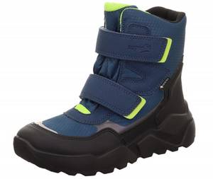 Superfit Rocket (1-000402) blau/hellgrün Kinder-Winterschuhe