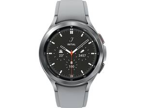 Samsung Galaxy Watch4 Classic (46mm) Smartwatch silber Android Smartwatch