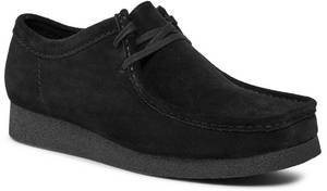 Clarks Originals Clarks Halbschuhe Wallabee Evo schwarz 261728207 Herren-Schnürschuhe