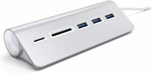 Satechi 3 Port USB 3.0 Hub & Card reader (ST-3HCRS) USB 3.0-Hub