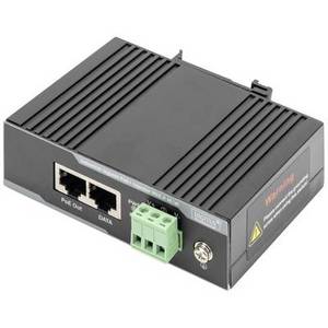 Digitus DN-651112 PoE Injektor 10 / 100 / 1000 MBit/s IEEE 802.3af (12.95 W), IEEE 802.3at (25.5 W) 