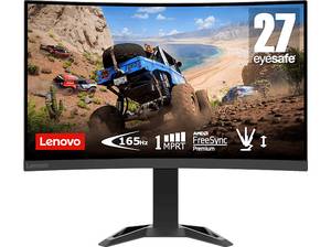  LENOVO G27c-30 27 Zoll Full-HD Curved Gaming-Monitor (1 ms Reaktionszeit, 165 Hz) 