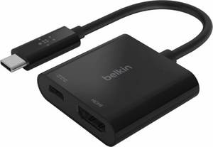 Belkin USB-C auf HDMI Charge Adapter schwarz 