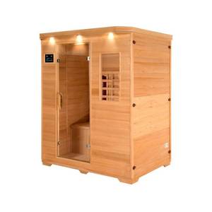 Home Deluxe Infrarotkabine »REDSUN L«, Keramikstrahler, Holz: Hemlocktanne,...