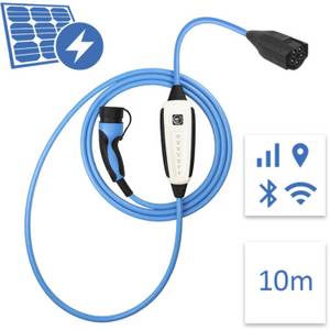 NRGKICK Pure Standard WLAN GSM/GPS/SIM 32A (10m) Ladestation/Wallbox für PV-Nutzer 