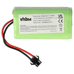 Vhbw passend für Ecovacs CEN360, CEN361, DH35, DH43, DH45, DN620, DN621 Staubsauger-Akku 2600 mAh 