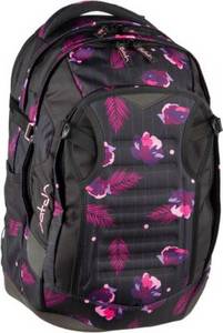 Satch Schulrucksack  match 4.0 Schulrucksäcke schwarz/pink 