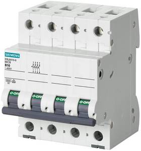 Siemens 5SL6616-7 (3+N-polig, 16 A, Miniatur) Leitungsschutzschalter