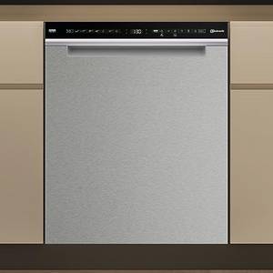  Bauknecht B7U HS41 X Unterbau-Geschirrspüler/60 CM/15 Maßgedecke/PowerClean Pro-Effektive Hochdruckdüsen/Natural Dry-Automatische Türoffnung-Bessere Trocknung/MaxiSpace-Mehr Innenraum 