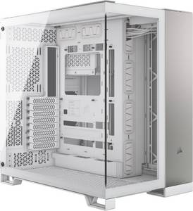 Corsair 6500X weiß/silber Midi Tower