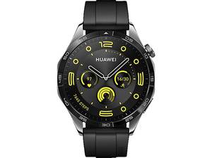  HUAWEI WATCH GT 4 46 Smartwatch Fluorelastomer, 140 - 210mm, Schwarz 