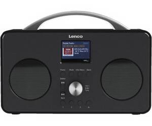 Lenco PIR-645 schwarz Tischradio