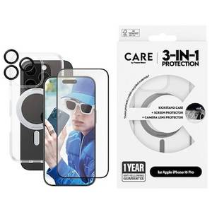 Panzerglass CARE by ® Feature 3-in-1 Ceramic Set iPhone 16 Pro