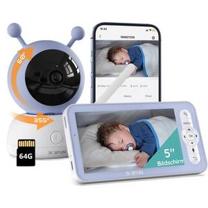 BOIFUN Babyphone Babyphone mit Kamera App 