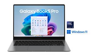 Samsung Book5 Pro 14 (NP940X) Intel Core Ultra 5 16GB+512GB AMOLED 2X-Display Notebook (35,56 cm/14 Zoll, Intel Ultra 5 226V, ARC, 512 GB SSD) 