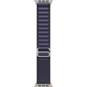 Apple Watch Alpine Loop Armband 49 mm L Navy Watch Ultra 2, Watch Ultra, Watch Series 10, Watch Series 9, Watch Series 8, Watch Series 7, Watch Series 6, Watch 