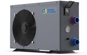 Habitat et Jardin 6.1 kw heat pump with WiFi box