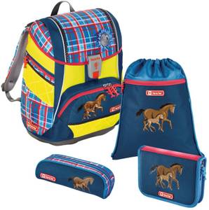 Step By Step 2in1 DIN Horse Family Schulranzen-Set