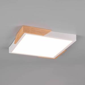 Reality Leuchten LED-Deckenlampe Meta, 31,5x31,5cm, 3.000K, weiß 