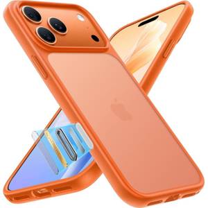 LuxusKollektion Kameraschutzglas Handyhülle iPhone 17 Pro Max stoßfest iPhone 17 Pro Max Orange 