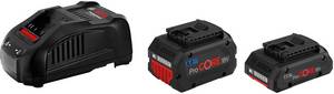 Bosch Starter-Set ProCORE18V 1x 4.0Ah + 1x 8.0Ah + GAL 1880 CV (1600A01BA8) Werkzeugakku-Ladegerät mit Akku