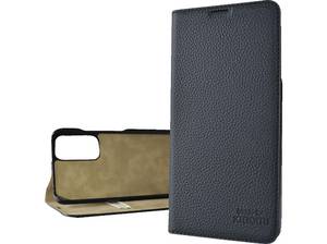  XIAOMI Marc, Echtleder, Bookcover, Xiaomi, Redmi Note 11/11S, Black 