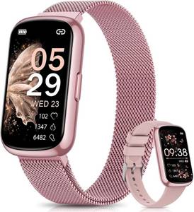 Sanorum Smartwatch Damen 24 Sportmodi Aktivitätstracker Smartwatch (3.73...