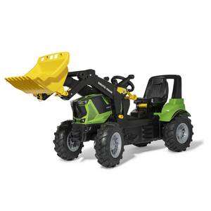 Rolly Toys rollyFarmtrac Premium II Deutz 8280 TTV, rollyTrac Lader, rollyAir Tyres - neu 