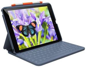 Logitech Rugged Lite für iPad 10.2 Blau (DE) Tablet Tastatur