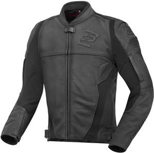 Bogotto Motowear Bogotto Black-X Jacke schwarz Motorrad-Lederjacke