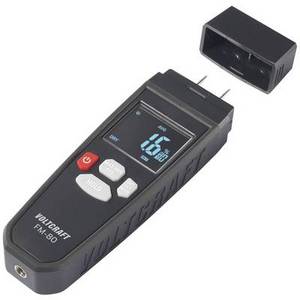 Voltcraft FM-80 Materialfeuchtemessgerät Messbereich Baufeuchtigkeit (Bereich) 0.20 bis 2.0 % Messbereich Holzfeuchtigkeit (Bereich) 6 bis 44 % für Harthölzer 
