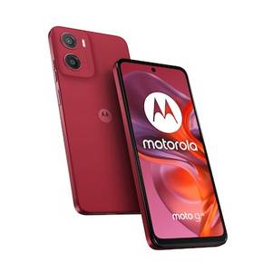 Motorola moto g05 4/64 GB Android 15 Smartphone Plum Red 