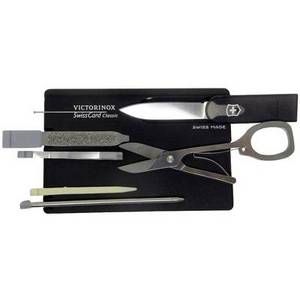 Victorinox SwissCard 0.7133.T3 Taschenwerkzeug-Set Anzahl Funktionen 10 Grau 