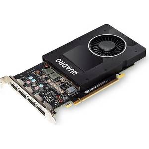 Pny NVIDIA Quadro P2000 5GB PCIe 3.0 Workstation Grafikkarte 4x DP Single GPU Grafikkarte