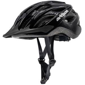 Airtracks Fahrradhelm Star K-60 Schwarz - Herren und Damen 
