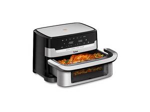  TEFAL EY922D Dual Easy Fry Flex Heißluftfritteuse 