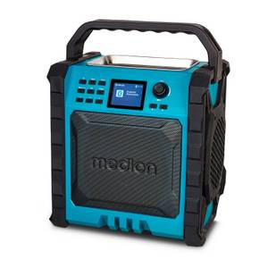 Medion ® Baustellenradio (AM/FM, DAB+, MW/UKW, 30 W) 