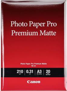 Canon Photo Paper Premium Matte A3 20 Blatt 